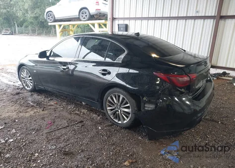 2018 Infiniti Q50 3.0T Luxe from USA, damaged, VIN JN1EV7AR0JM441895
